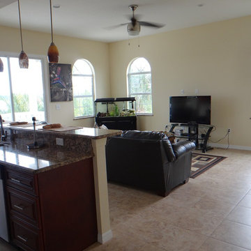 Garage and Upstairs
