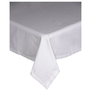 Hotel Butler Service 100% Cotton Tablecloth, 70"x108"