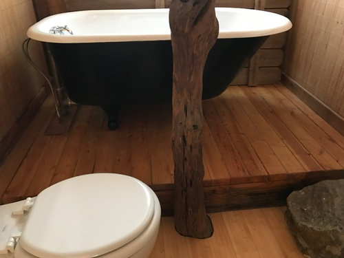 unfinished clawfoot tub