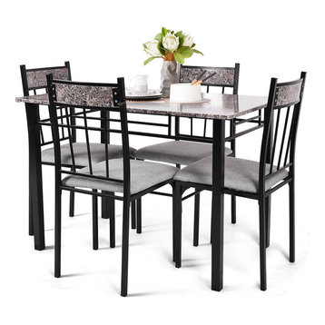 The 15 Best Industrial Dining Room Sets, 10 215 Dining Room Table Sizes In Cm