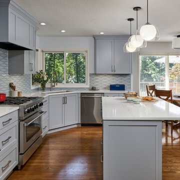 Fresh Blue Kitchen
