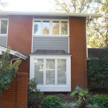 Masonite Siding Replacement | Grey Slate James Hardie | Frontenac, MO. (63131)