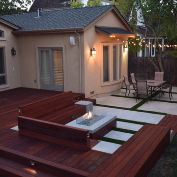 IPE Deck and Seating area