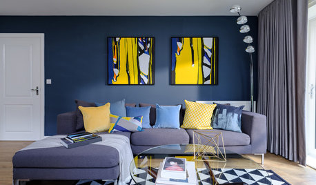 Cool Colour Combo: Blue and Yellow