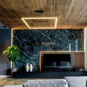 Riqualificazione appartamento zona living open space
