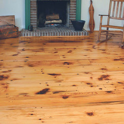 Reclaimed White Pine Flooring - Distressed Grade - Hardwood Flooring