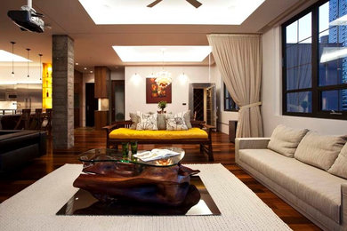 Example of a living room design in Hawaii