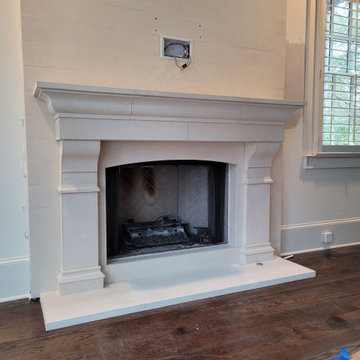 Cast Stone Fireplace Mantels