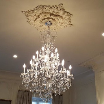 Plaster Crown Restoration and new Ceiling Medallions