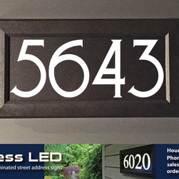 Address LED - illuminated house numbers - Outdoor Lighting