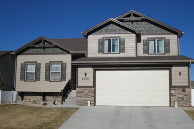 Traditional exterior home idea in Denver