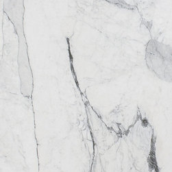 Statuario Marble Slab - Kitchen Countertops