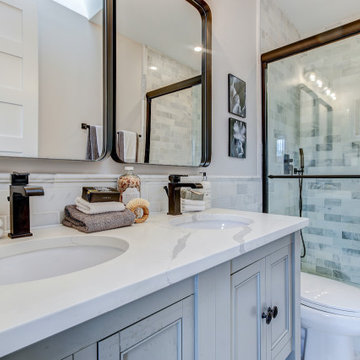 Bathroom Remolded With Standing Shower, Sink With Cabinet Space, Quincy