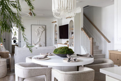 Inspiration for a transitional dining room remodel in Phoenix