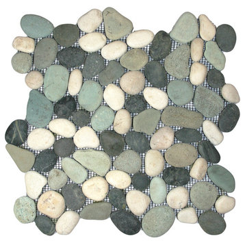 Bali Turtle Pebble Tile