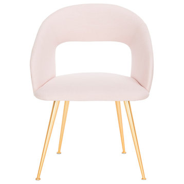 Safavieh Couture Lorina Arm Chair, Light Pink