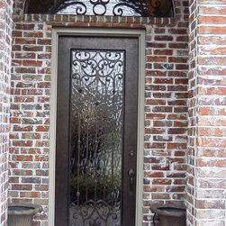 Wrought Iron Exterior Entry Doors - Products