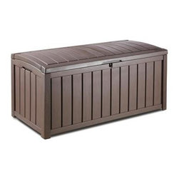 Keter - Keter 101 gal. Glenwood Deck Box - Storage Bins And Boxes