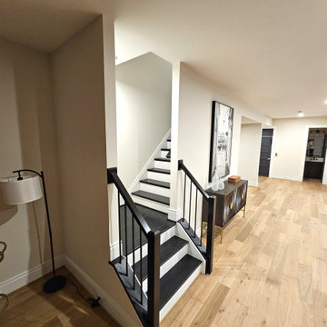 Project #130 | Curved Staircase with Wraparound Balcony