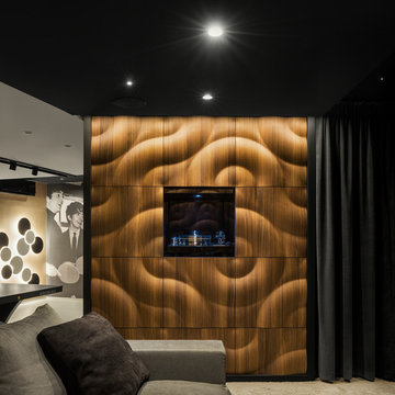 Entertainment room of a private house