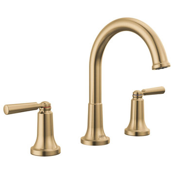Delta 3535-MPU-DST Saylor 1.2 GPM Widespread Bathroom Faucet - Champagne Bronze