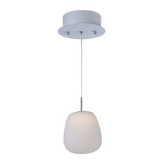ET2 Lighting E21121-11WT Puffs - 7.5" 4.8W 1 LED Pendant