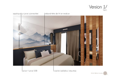 Transformation d'une salle d'eau et d'une chambre à Neuilly-sur-Seine