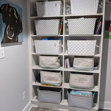 Basement storage room