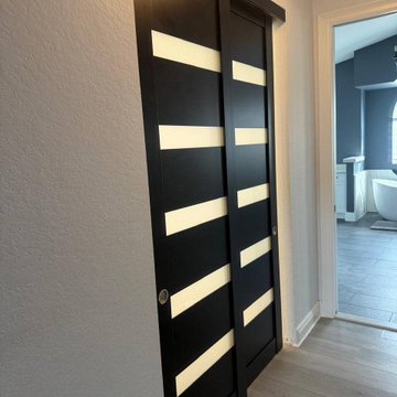 Space-Saving Interior Closet Bypass Doors | Model 4113 | California Installation