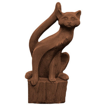 Curious Cat Garden Animal Statue