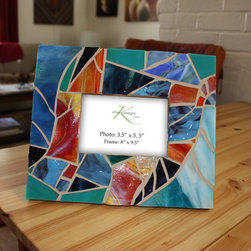 Beach Mosaic Picture Frame - Picture Frames