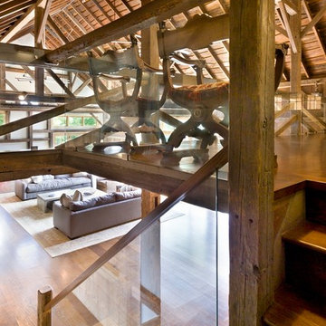 Straight Glass Handrails