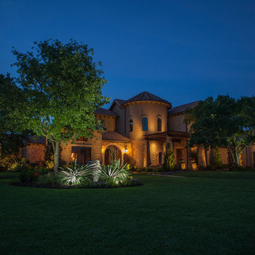Low Voltage Up Lighting and Moon Lighting- Southlake