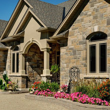 Exterior Painted Brick and Stone
