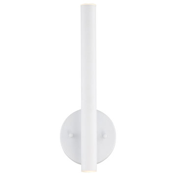 Forest 2-Light Wall Sconce In Matte White