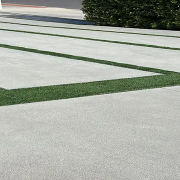 Decorative Concrete Driveway