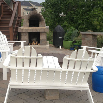 The Doyle Family Wood Fired Brick Pizza Oven in Pennsylvania