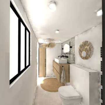 Salle de bain parentale