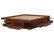 Memomad Bali Storage Platform Bed with Drawers (King Size, Caramel)