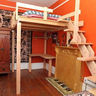 Immagine di una camera da letto etnica