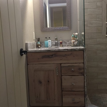 Distressed cabinets for kitchen and bath