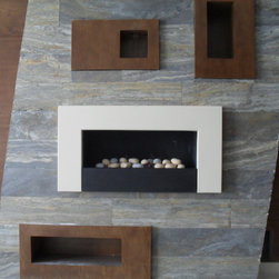 Modern Fireplace - Indoor Fireplaces