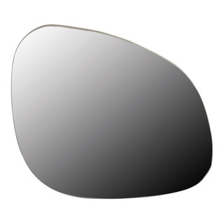 Wide Organic Shaped Wall Mirror, Natural - Contemporary - Wall Mirrors ...