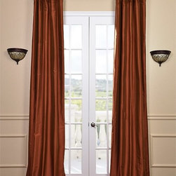 Cayenne Thai Silk Curtains - Curtains