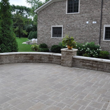 Western Springs - Entry Sidewalk & Outdoor Living Patio