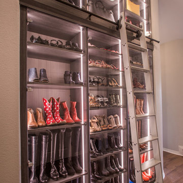 Hallway Shoes, Boots & Handbags Wall Unit