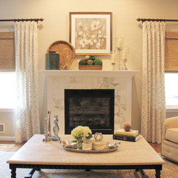 Transitional New Jersey Family Room