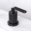 Luxier WSP03-T 2-Handle Widespread Bathroom Faucet with Drain, Oil Rubbed Bronze