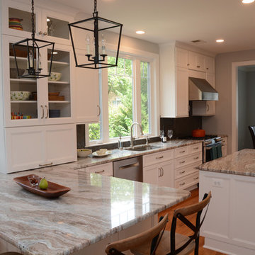 Sterling, VA White Kitchen Remodel