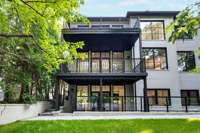 Example of a trendy home design design in Toronto